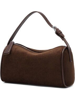 Chic Suede Leather Crossbody Bag for Women | Stylish Fall Shoulder Handbag